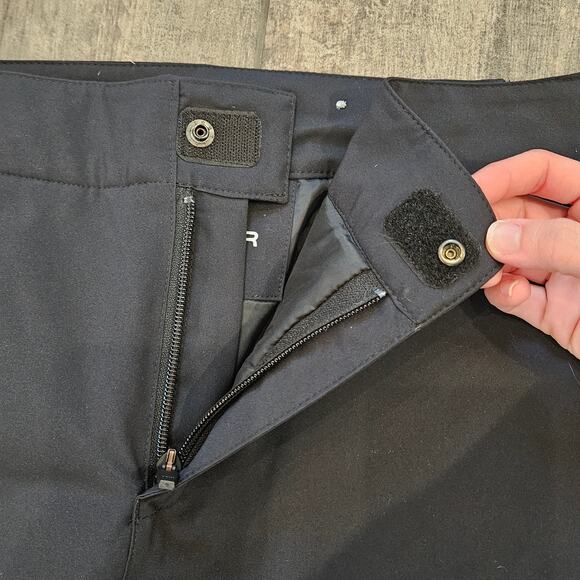 Obermeyer Keystone Ski Snowboard Pants Womens Size 12 Black Insulated Winter - Picture 6 of 12